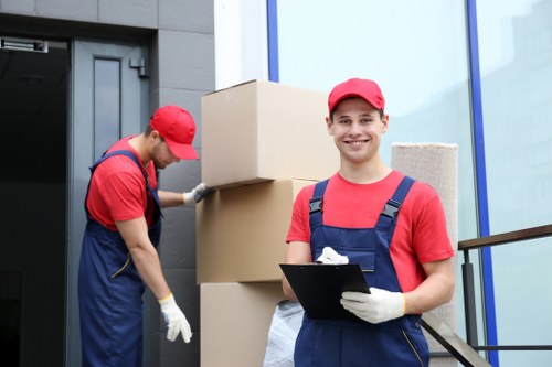 Richmond Man with Van team preparing for a move